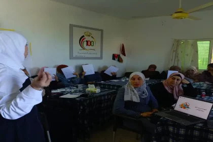 5 ورشات عمل في حلاوة بالشراكة مع نهر الأردن