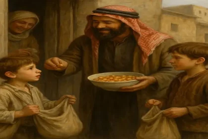 عيد الفطر في ماعين ذاك الزمان