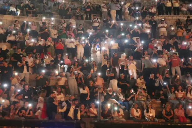 جوزيف عطية وملحم زين في ليلة لبنانية في مهرجان جرش