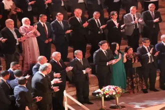 بالصور.. جعفر حسان يُشعل شعلة مهرجان جرش معلنًا انطلاق فعاليات الدورة الـ39