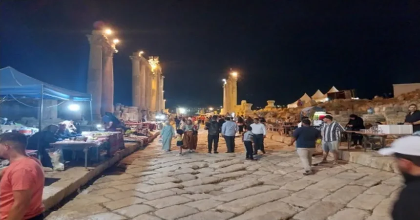 450 مشاركًا يعرضون منتجاتهم في مهرجان جرش