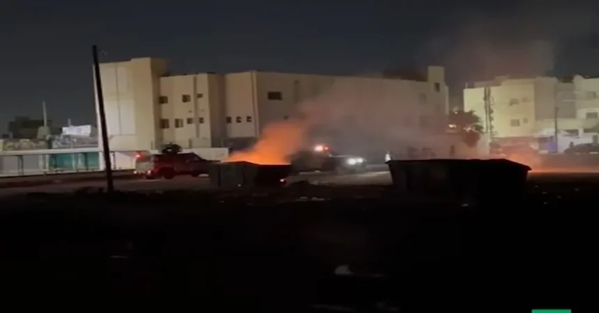 احتجاجات محدودة في مخيم مأدبا عقب اعتقالات طالت مشاركين في مسيرة دعم لغزة وإعادة فتح طريق ماعين