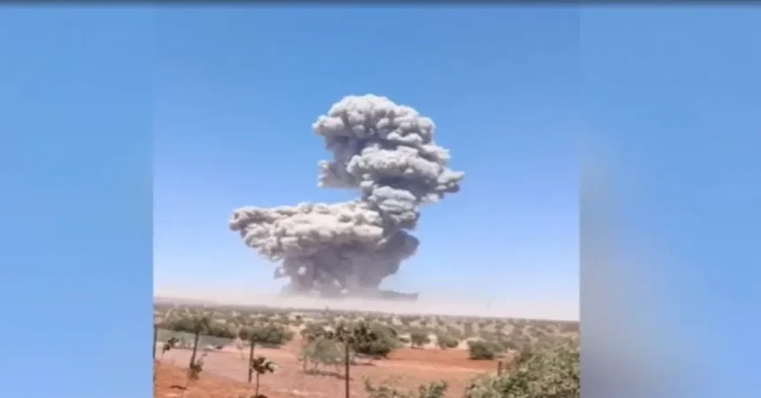 انفجار شديد يهز إدلب ويخلّف ضحايا