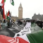 بريطانيا تعتقل العشرات خلال مسيرة لحركة (فلسطين أكشن)