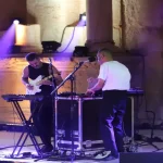 توت أرض السورية والتيار الفلسطينية تراقصان المسرح الشمالي في جرش