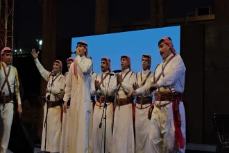 مسرح الساحة الرئيسية في جرش يتزين بالأصالة والتراث واختلاف الثقافات