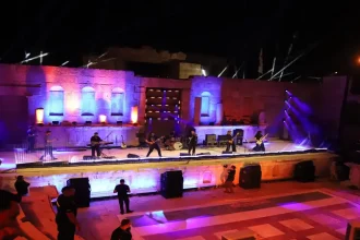 فرقة OCTAVE الأردنية تقدم  إيقاعات معاصرة على المسرح الشمالي بجرش والسودان حاضرة بالثقافة النوبية