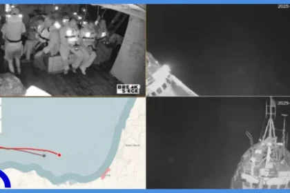 قوات الاحتلال تقتحم سفينة "حنظلة" المتجهة إلى قطاع غزة