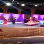 جرش تتلألأ بفنون الشرق: ليلة صينية قوقازية أردنية ساحرة