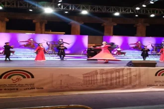 جرش تتلألأ بفنون الشرق: ليلة صينية قوقازية أردنية ساحرة