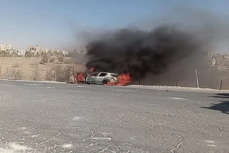 مشاجرة في ماركا الشمالية وإحراق مركبة.. والأمن يتدخل