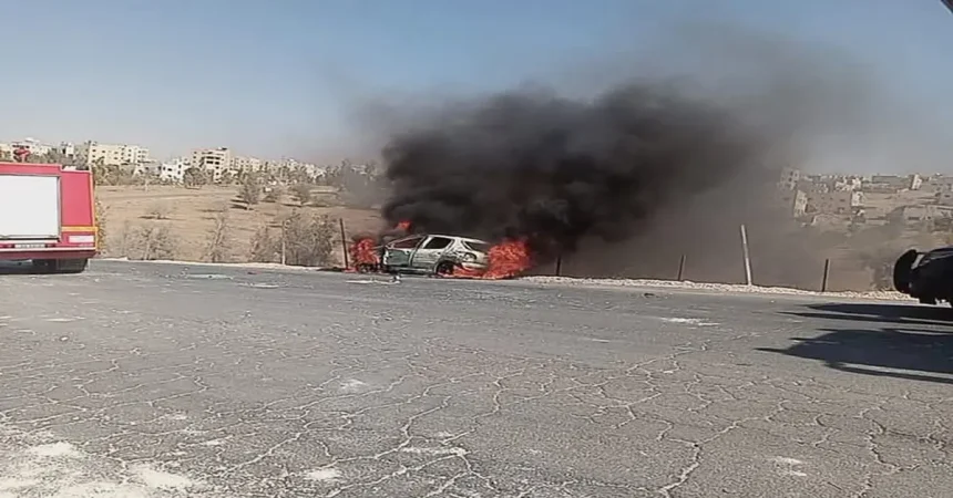 مشاجرة في ماركا الشمالية وإحراق مركبة.. والأمن يتدخل