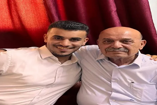 الزميل ماجد القرعان يهنئ حفيده ريان بتفوقه في الثانوية العامة 