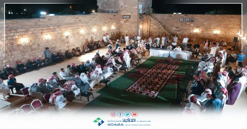 المجالي والعوايشة: خلال لقائهما أهالي قرية رم يؤكدان على تعزيز النهج التشاركي  وتطوير الخدمات 