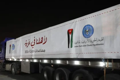 انطلاق قافلة إغاثية من مهرجان الأردن الدولي للطعام لدعم المبادرات الإنسانية