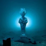 مدينة أثرية غارقة تظهر في الإسكندرية