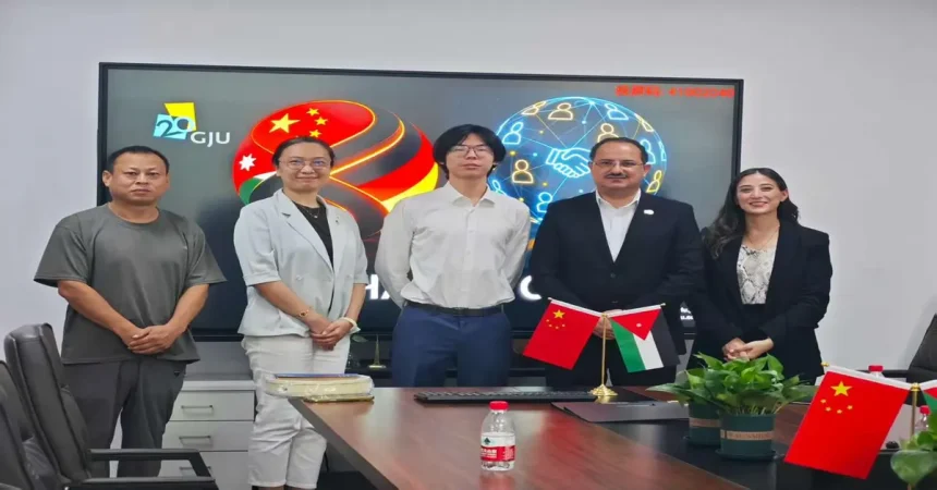 زيارة رئيس الجامعة الألمانية