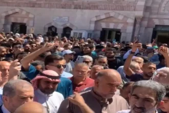 اعتصام في وسط البلد