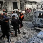 قصف غزة اليوم