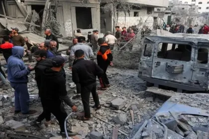 قصف غزة اليوم