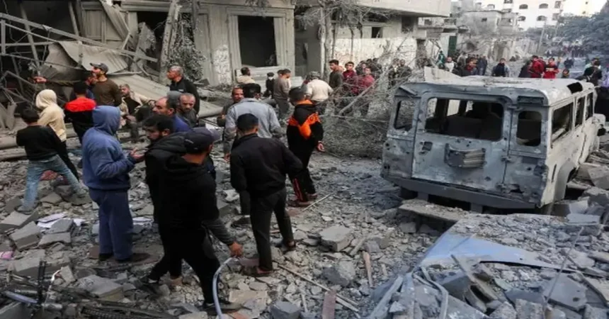 قصف غزة اليوم