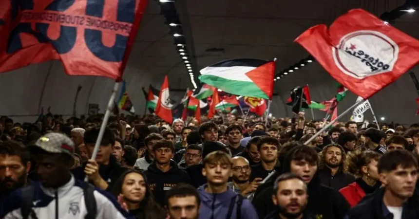 مظاهرات أوروبية ضد الكيان