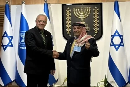 اردني زار الكنيست الإسرائيلي