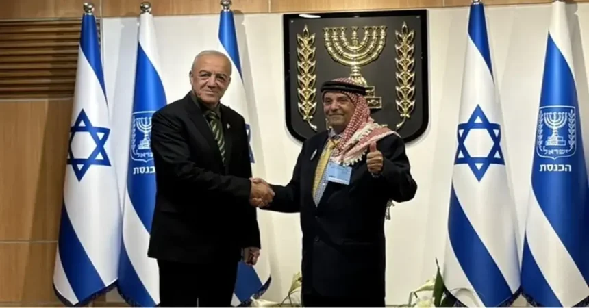 اردني زار الكنيست الإسرائيلي