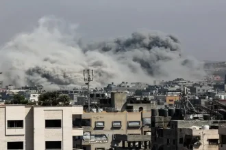 قصف خانيونس وخرق الهدنة