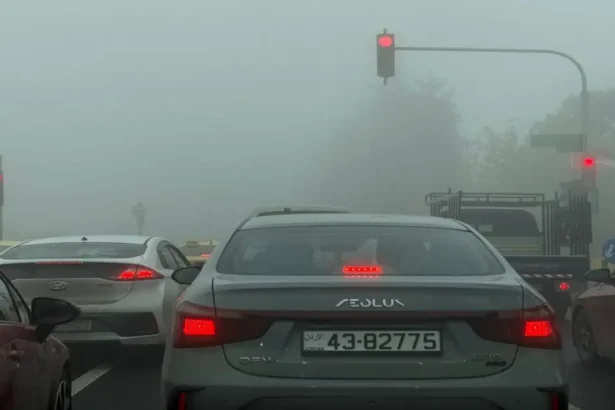 طقس بارد وأمطار رعدية