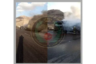 حادث صهريج غاز العقبة