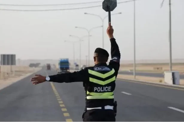 ضبط مركبات تسير مواكب