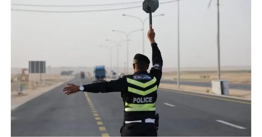 ضبط مركبات تسير مواكب