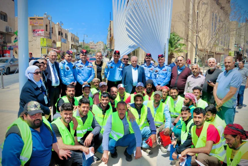 تكريم عمّال الوطن مادبا