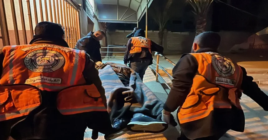 استهداف إسرائيلي دير البلح