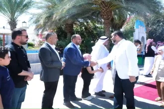 النابلسي يلتقي ١٠٠ وكيل سياحي من فلسطين.