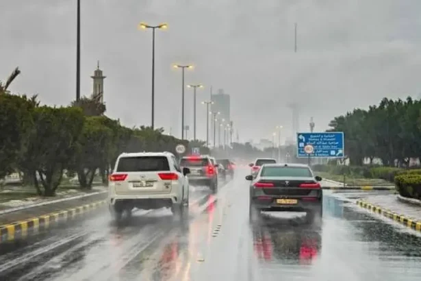 أمطار رعدية الاثنين