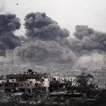 قصف مركبة في غزة