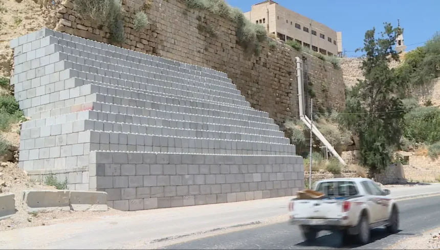 أعمال ترميم قلعة الكرك