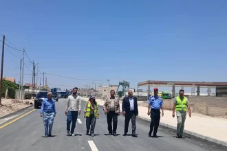 افتتاح الطريق الملوكي بمادبا
