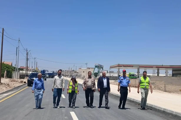 افتتاح الطريق الملوكي بمادبا