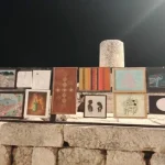 لوحات فنية في شارع الأعمدة