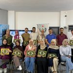 مشاركون في جلسات مبادرة إعلام من أجل الشباب بالعقبة