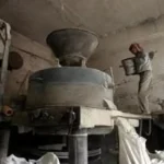 بابور الطحين في مأدبا