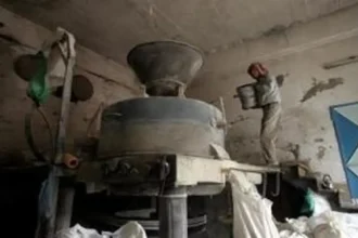 بابور الطحين في مأدبا