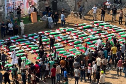 غزة تستعد لأكبر جنازة