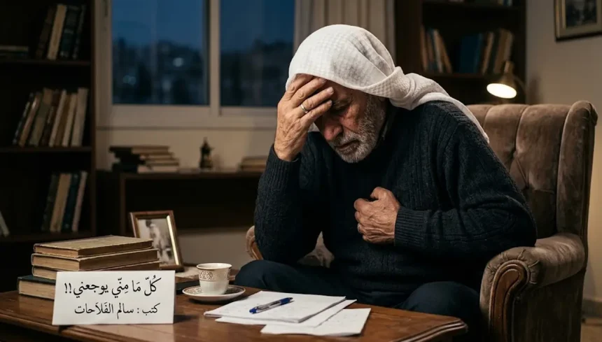 سالم الفلاحات يكتب كل ما مني يوجعني في مقال صحفي يعبر عن الألم والواقع