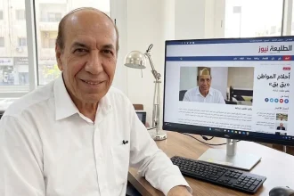 صورة الكاتب والصحفي الأردني طلعت شناعة.
