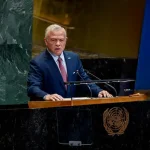 الملك عبدالله الثاني يلقي كلمة الأردن أمام الجمعية العامة للأمم المتحدة دفاعاً عن فلسطين