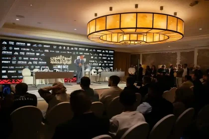 سياحة رياضية الأردن خلال مؤتمر صحفي لإطلاق DF UNCAGED وأسبوع الفنون القتالية المختلطة في عمان الأردن